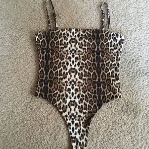 Leopard bodysuit